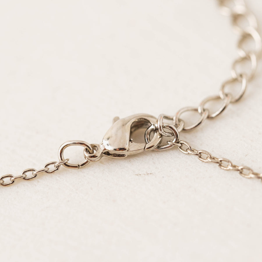 Judd Triple Bar Necklace Silver