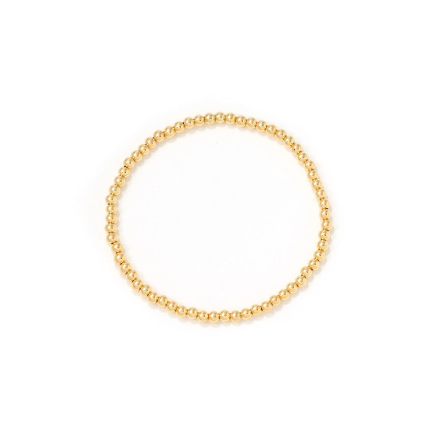 3mm Gold-Filled Stretch Bracelet