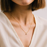 June Birthstone Gold-Filled Necklace