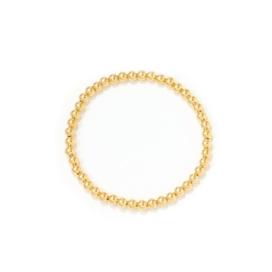 4mm Gold-Filled Stretch Bracelet