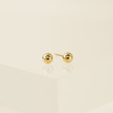 Ball Gold-Filled Stud Earrings