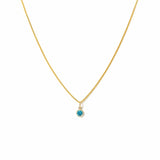 September Birthstone Gold-Filled Necklace