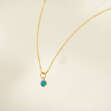 September Birthstone Gold-Filled Necklace
