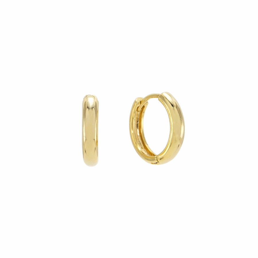 Bea 15mm Hoop Earrings Gold