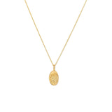 November Birth Flower Pendant Necklace