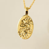January Birth Flower Pendant Necklace