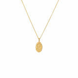 January Birth Flower Pendant Necklace