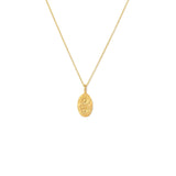 April Birth Flower Pendant Necklace