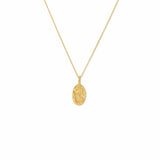 May Birth Flower Pendant Necklace