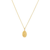 July Birth Flower Pendant Necklace