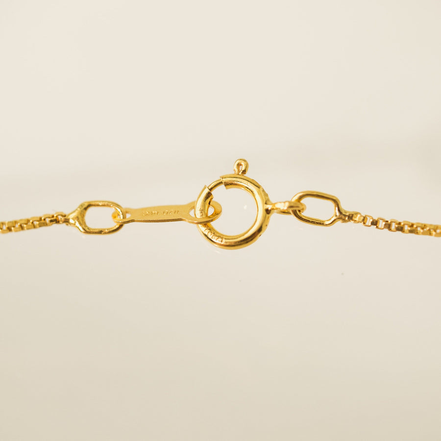 April Birthstone Gold-Filled Necklace
