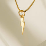 Bolt Charm Necklace