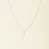 Bolt Charm Necklace