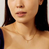 Bolt Charm Necklace