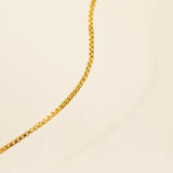 Box Chain Gold-Filled Necklace