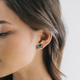 Corsage Post Earrings
