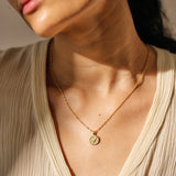 Heart Coin Necklace