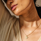Heart Coin Necklace