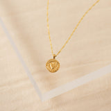 Heart Coin Necklace