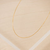 Mini Curb Chain Necklace Sample - Final Sale