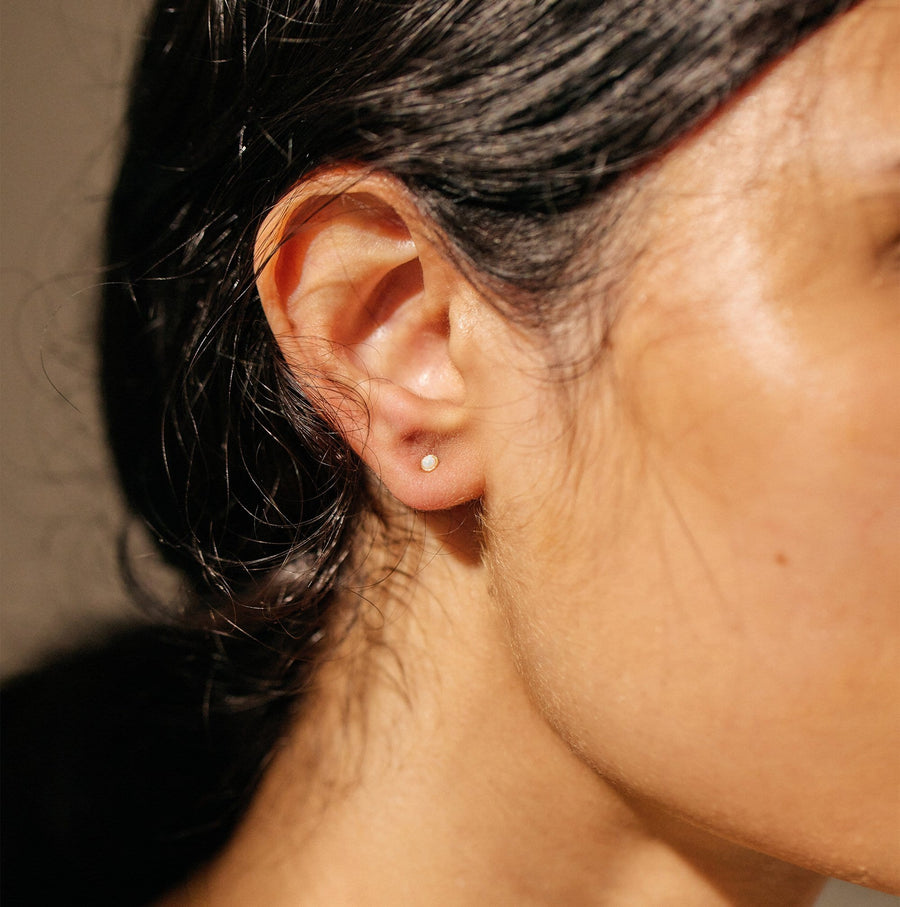 Opal Mini Stud Earrings