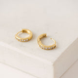 Desi 12mm Huggie Hoop Earrings