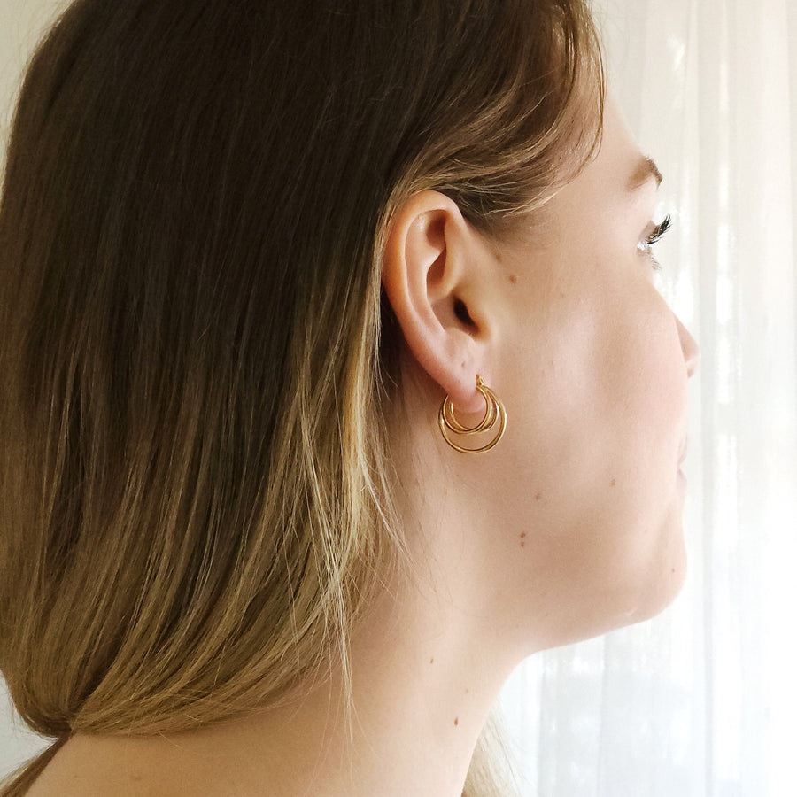 Portia Hoop Earrings