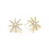 Etoile Star Stud Earrings Gold
