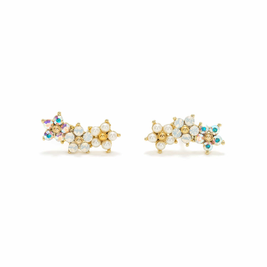 Floral Climber Earrings