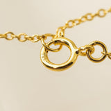 Coin Fluted Necklace