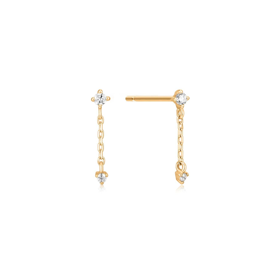 Diamond Drop Earrings