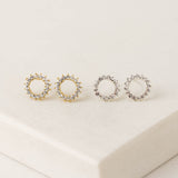 Halo Stud Earrings