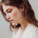 Harlowe Huggie Hoop Earrings