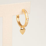 Heart Hoop Charm