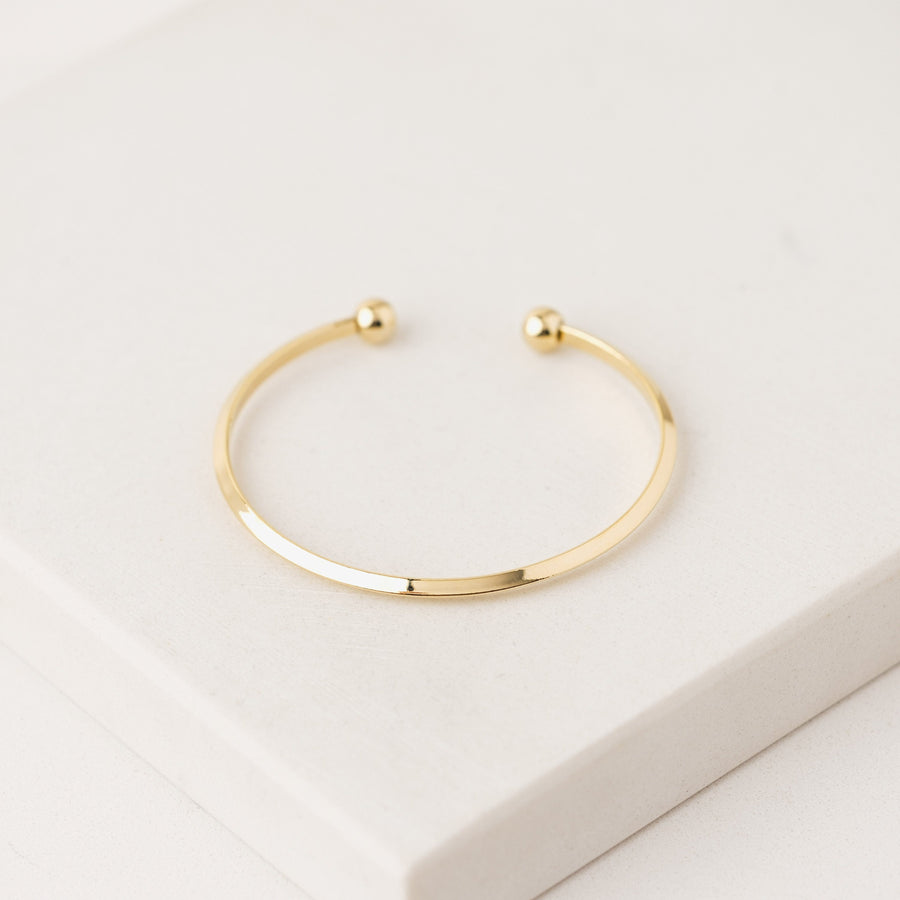 Hemisphere Bangle Gold