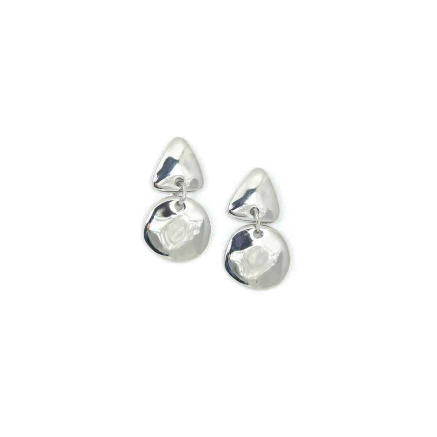 Isla Drop Earrings Silver