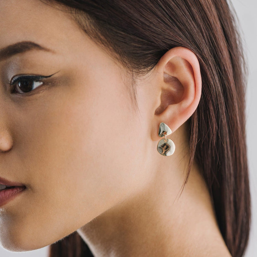 Isla Drop Earrings Silver