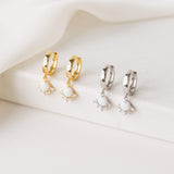 Juno Huggie Hoop Earrings