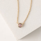 October Kaleidoscope Birthstone Necklace