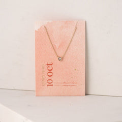 October Kaleidoscope Birthstone Necklace