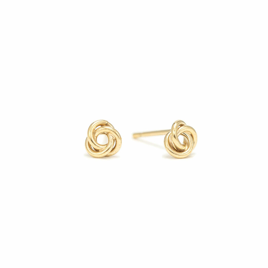 Knot Gold-Filled Stud Earrings