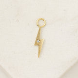 Lightning Hoop Charm
