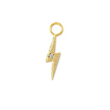 Lightning Hoop Charm