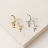 Lune Moon Drop Earrings