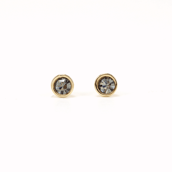 Crystal Mini Post Earrings