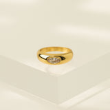 Marquise Dome Ring