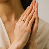 Marquise Dome Ring