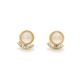 Mimosa Post Earrings Champagne