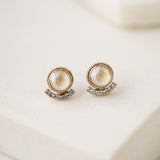 Mimosa Post Earrings Champagne