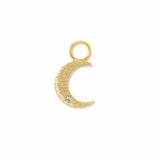 Moon Hoop Charm